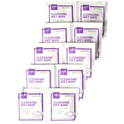 Cleansing Wet Wipes - 10 pack
