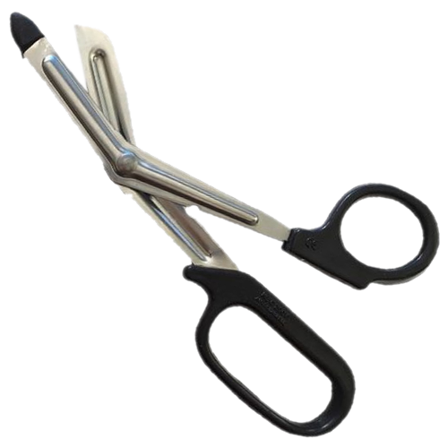 7.5" EMT Elongated Handle Shears - Black Handle