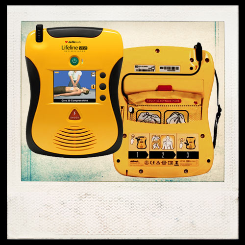 Defibtech Lifeline View AED  Standard Package